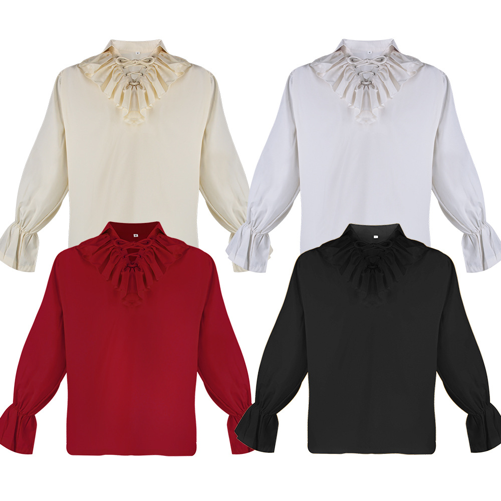 Blouses - Camisas medievales de pirata vikingo y