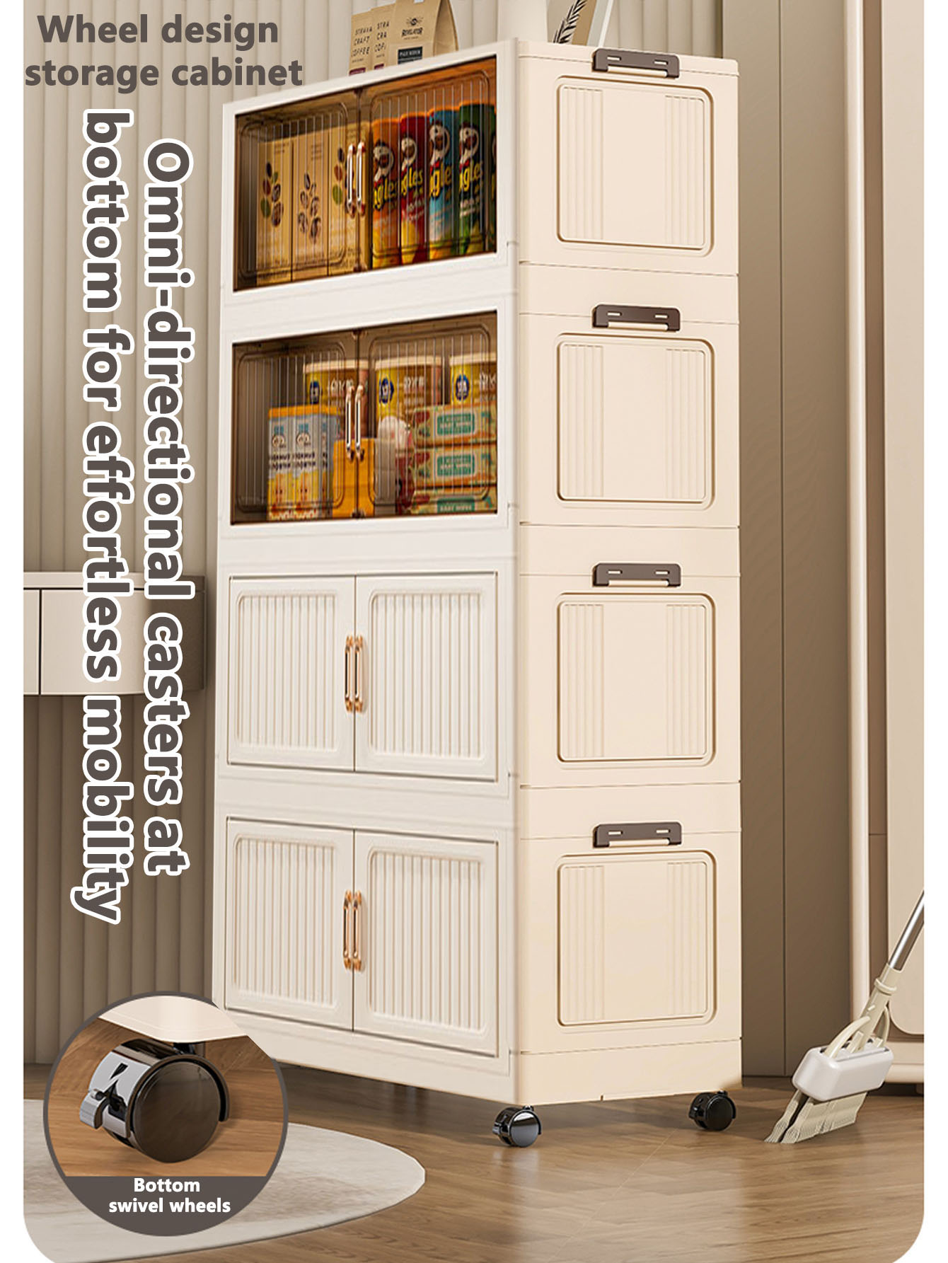 Mueble de almacenamiento plega - Tops reseña y precio