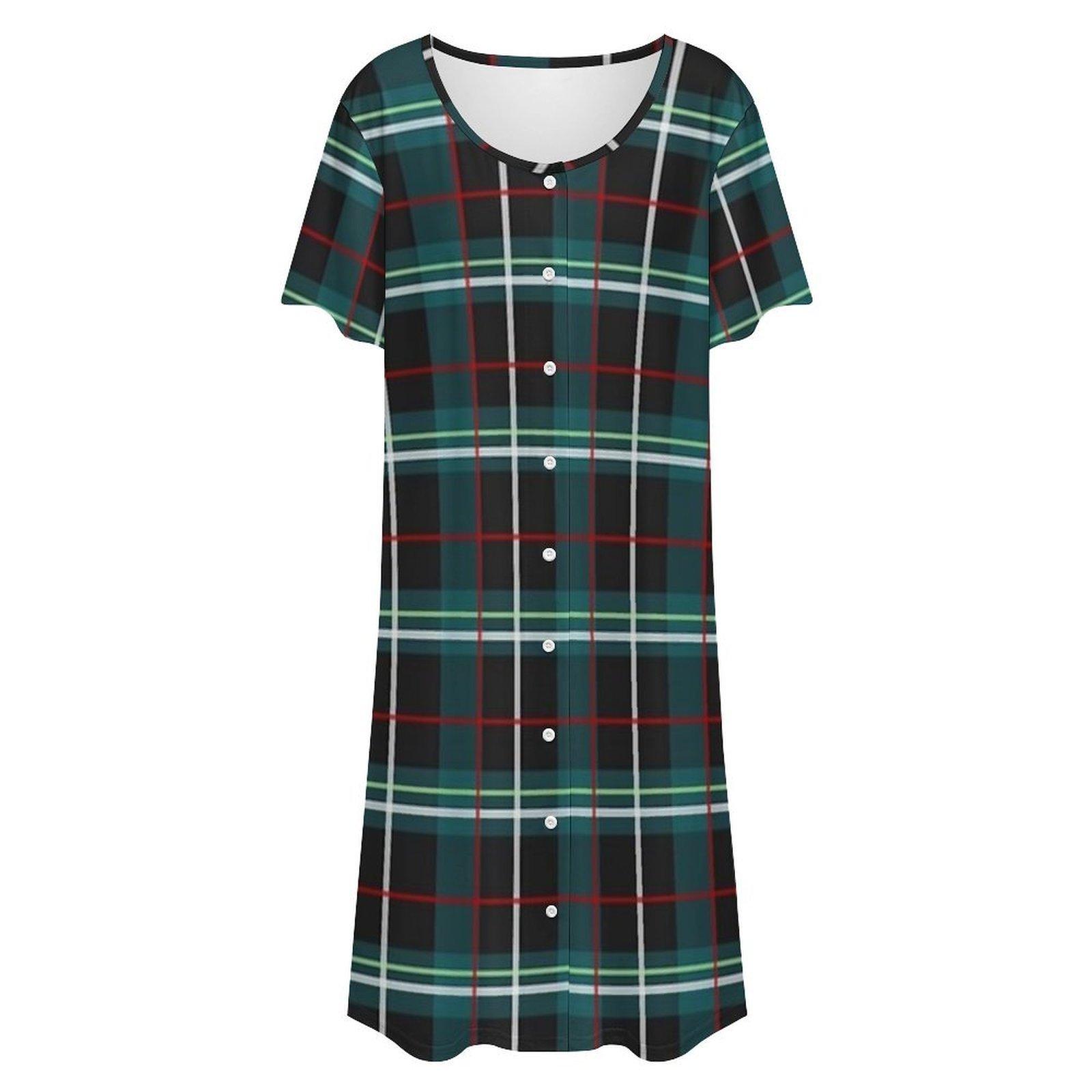 Patrón de vestido de la colecc - Korean Style A Line Shirt Dress reseña y precio