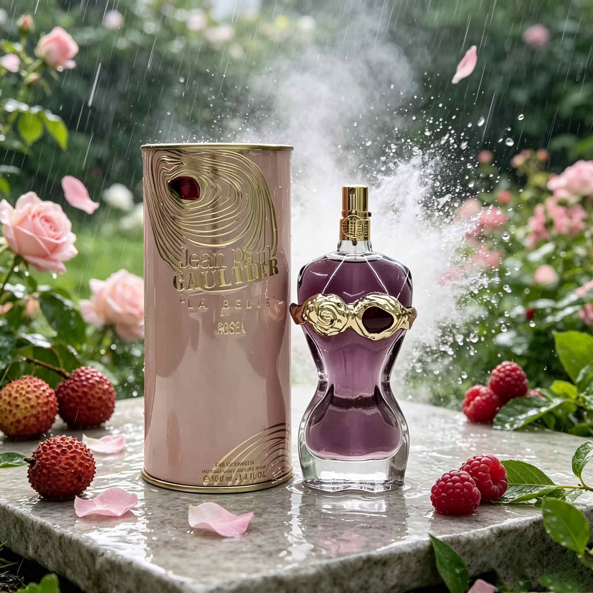 Perfume La Belle Rosea en Caja - Jeans reseña y precio