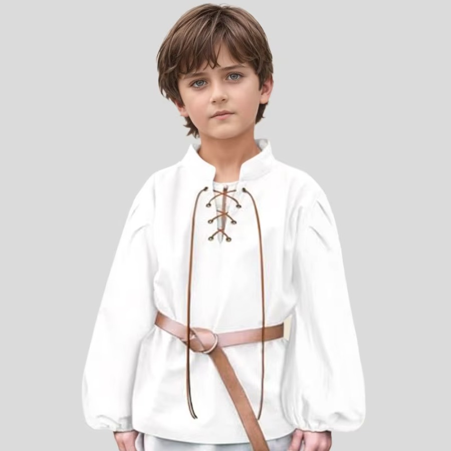 Camisa Pirata Medieval para Ni - Tops reseña y precio