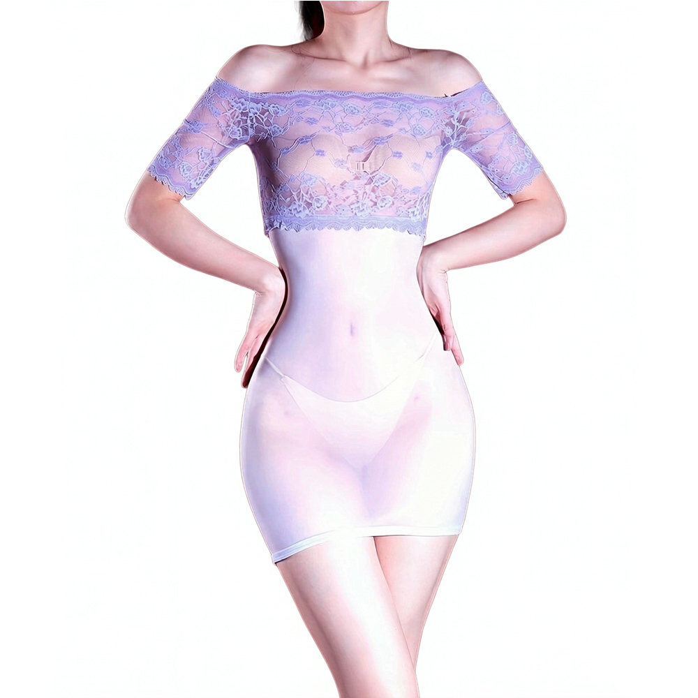 Vestido MINI de mujer 5D trans - Sexy Mesh Sheer Bodycon Dress reseña y precio