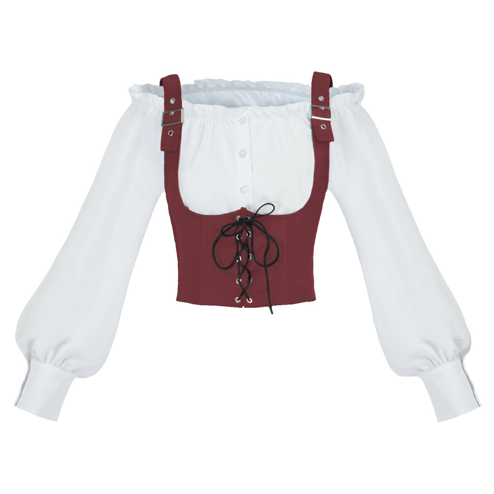 Blusa de estilo retro occident - Tops reseña y precio
